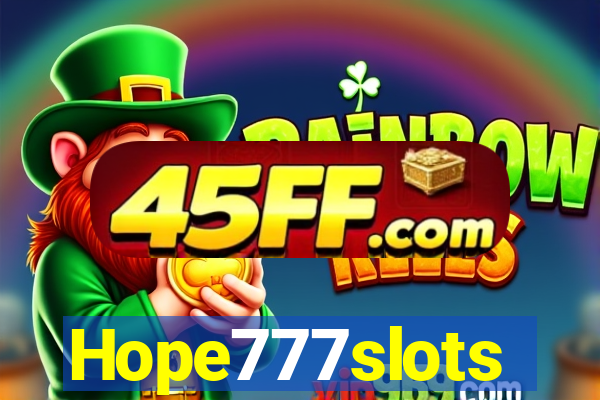 Hope777slots