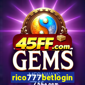 rico777betlogin